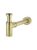 Round Bottle Trap for 32mm basin waste and 40mm outlet - Tiger Bronze - MP05-R-PVDBB