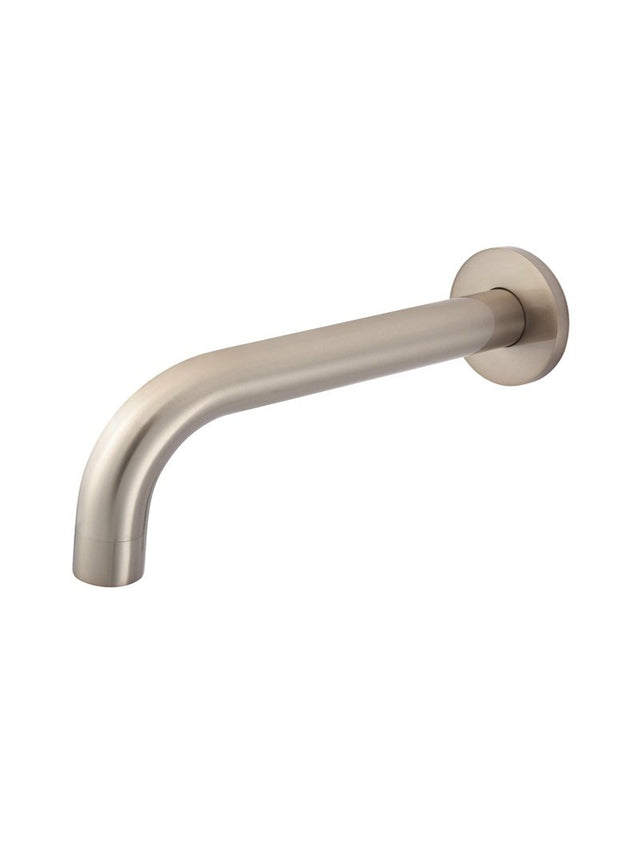 Round Curved Bath Spout - Champagne (SKU: MS05-CH) by Meir