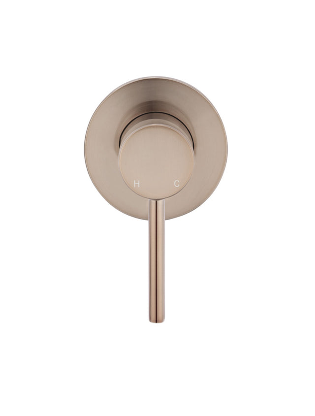 Round Wall Mixer Finish Set - Champagne (SKU: MW03-FIN-CH) by Meir
