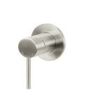 Round Finish Wall Mixer - Brushed Nickel - MW03-FIN-PVDBN