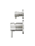 Round Finish Diverter Mixer - Brushed Nickel - MW07TS-FIN-PVDBN