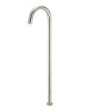 Round Freestanding Bath Spout - Brushed Nickel - MB06-PVDBN