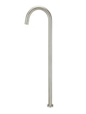 Round Freestanding Bath Spout - Brushed Nickel - MB06-PVDBN