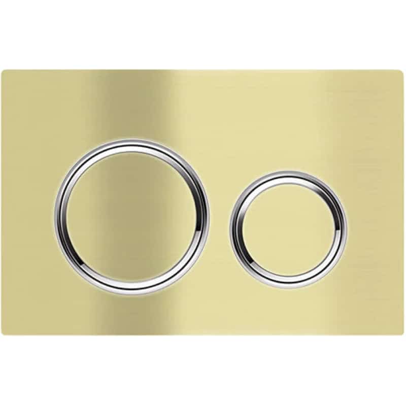 Meir Sigma 21 Dual Flush Plates to suit Geberit Sigma 8 Cistern - Tiger Bronze