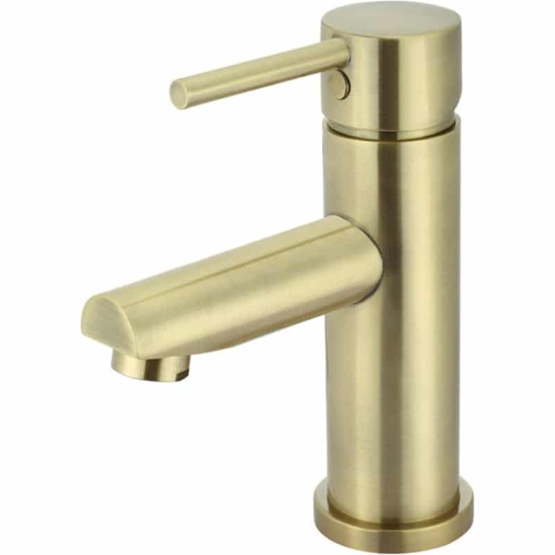 Round Basin Mixer - Tiger Bronze