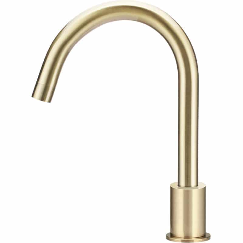 Round Basin Spout - Tiger Bronze