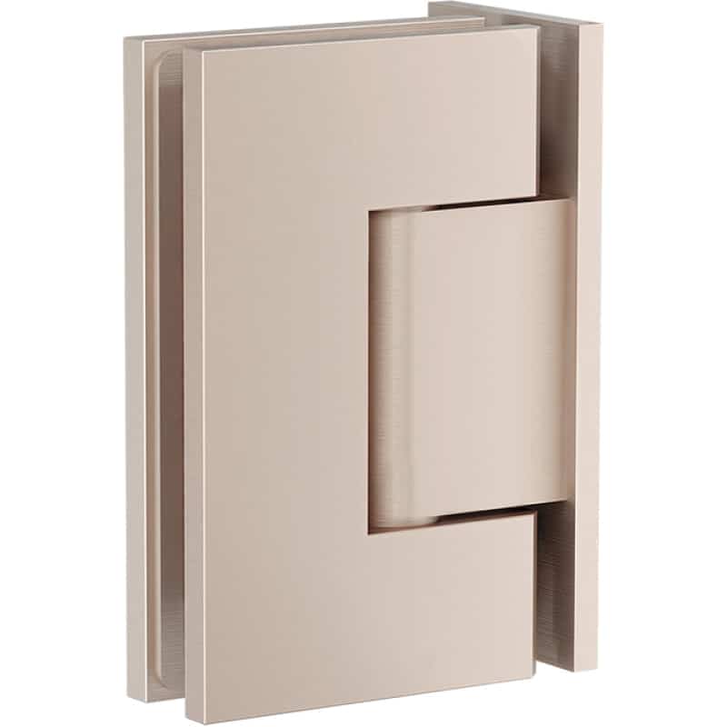 Shower Door Accessories, Wall-to-Glass Hinge - Champagne