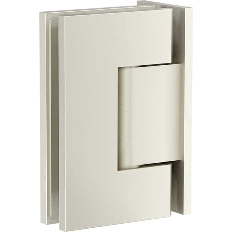 Shower Door Accessories, Wall-to-Glass Hinge - Brushed Nickel