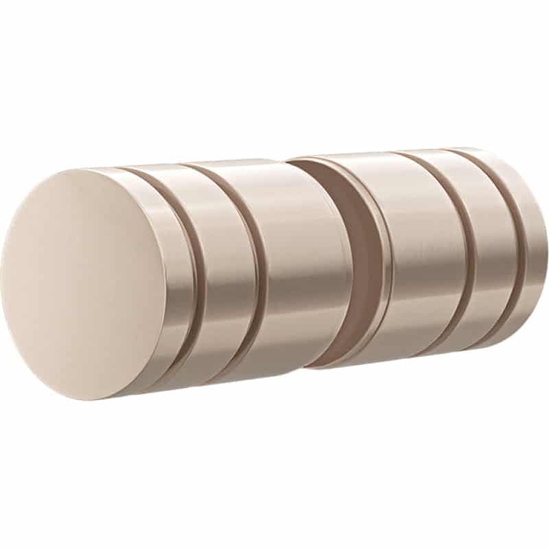 Shower Door Accessories, Round Door Handle - Champagne
