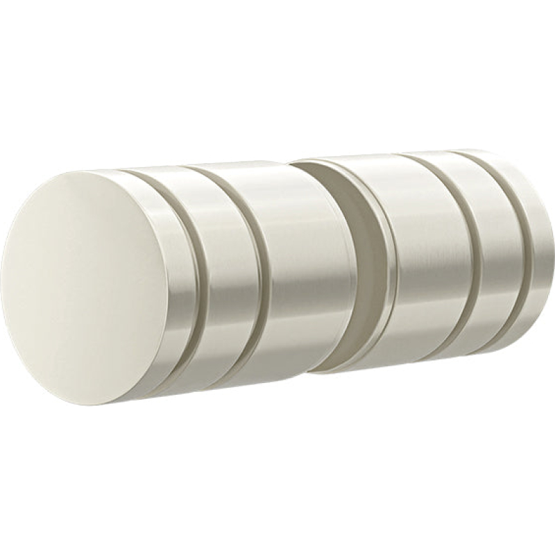 Shower Door Accessories, Round Door Handle - Brushed Nickel