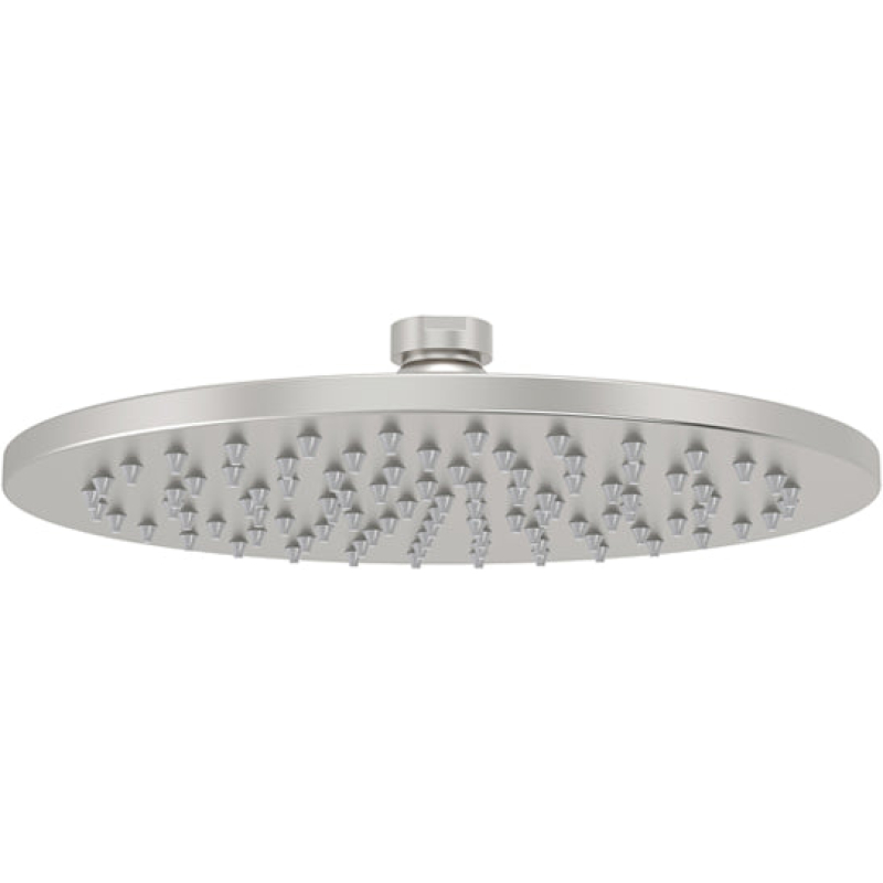 Round Shower Rose 200mm - Brushed Nickel