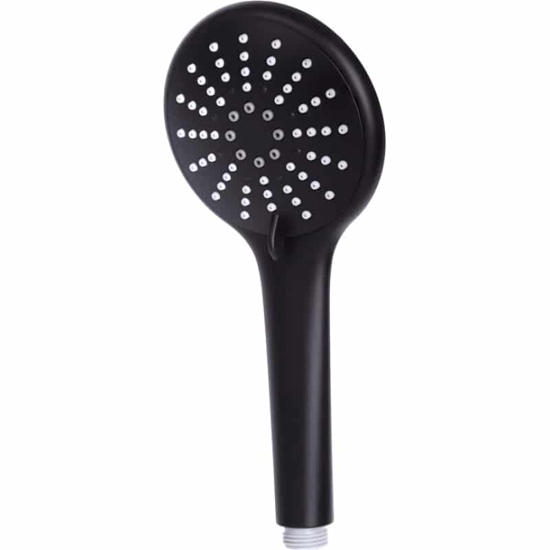 3-Function Round Handshower - Matte Black
