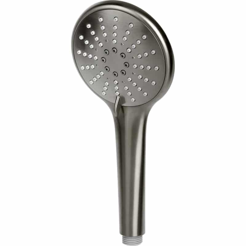 3-Function Round Handshower - Gun Metal