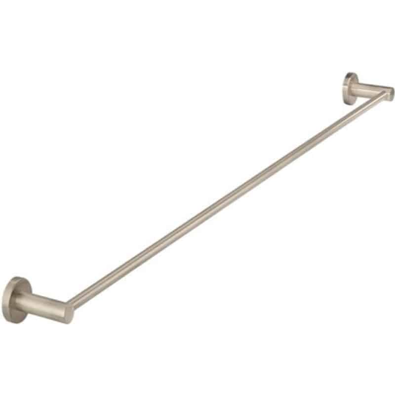 Round Single Towel Rail 600 mm - Champagne