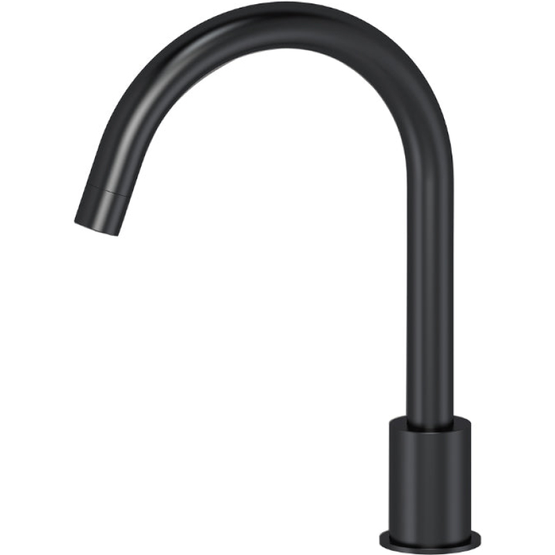 Round Bath Spout - Matte Black