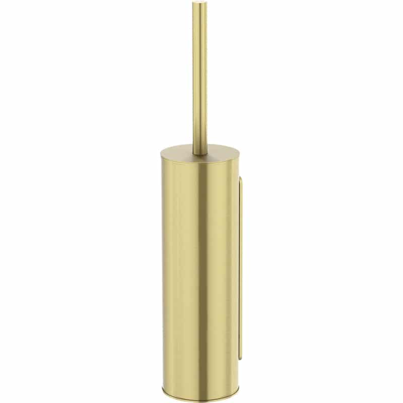 Round Toilet Brush Holder - Tiger Bronze