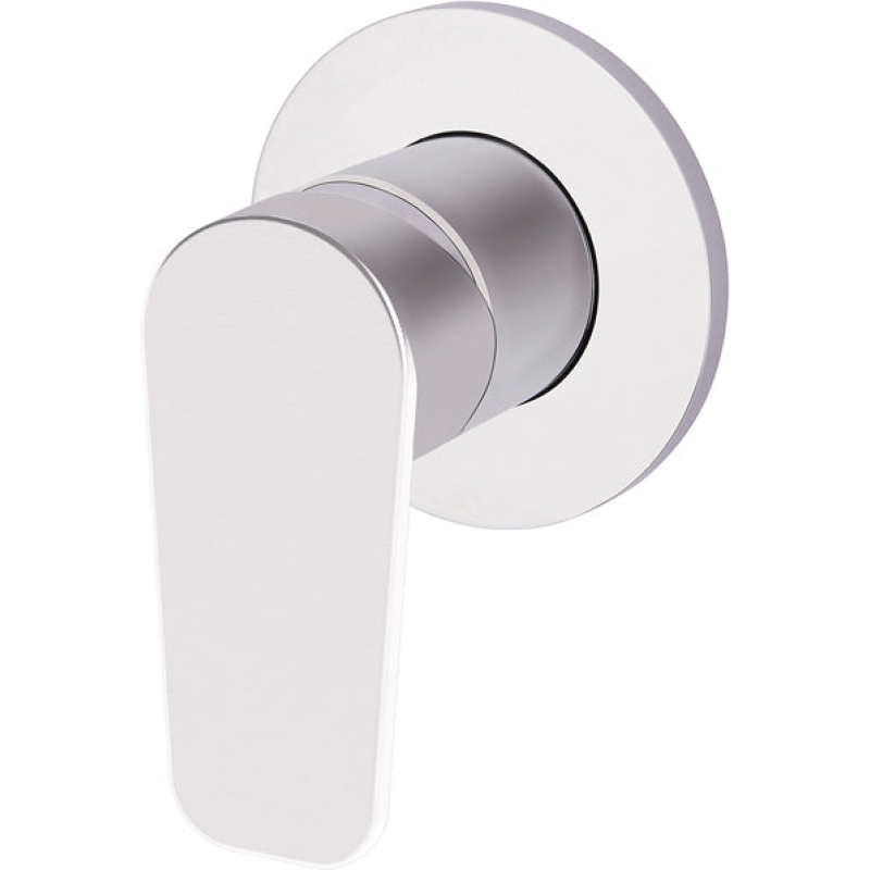 Round Finish Paddle Wall Mixer - Chrome