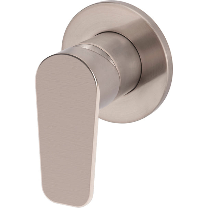 Round Finish Paddle Wall Mixer - Champagne