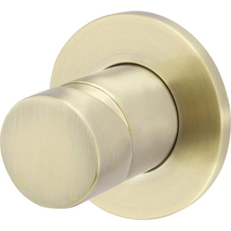 Round Finish Pinless Wall Mixer - Tiger Bronze