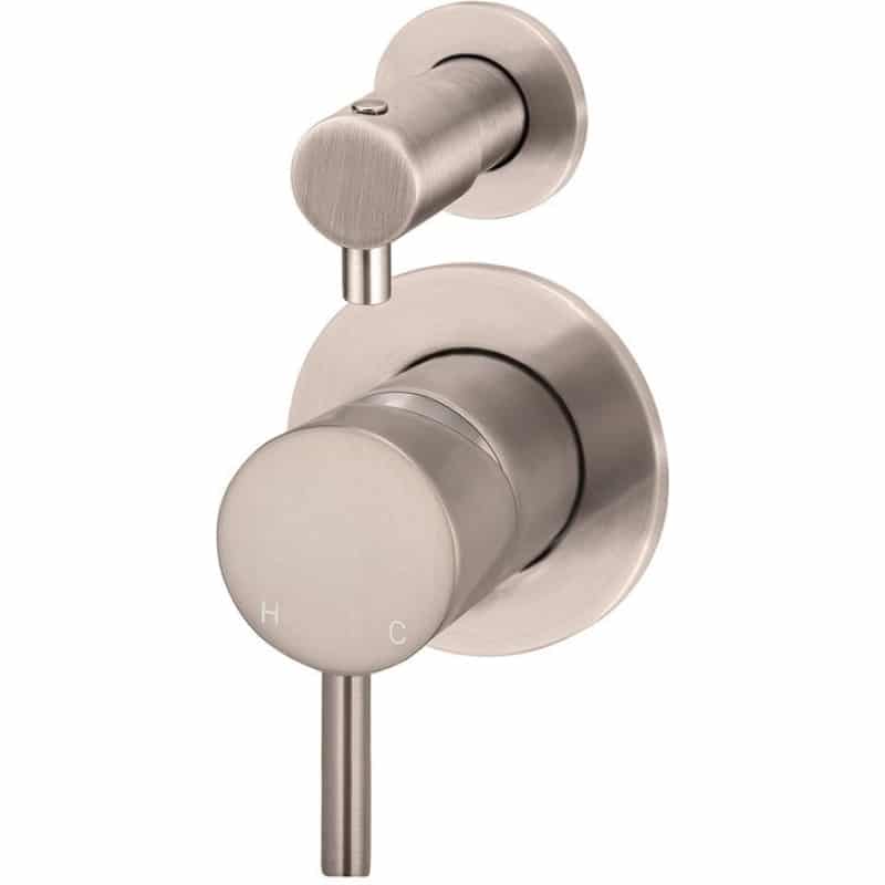 Round Finish Diverter Mixer - Champagne