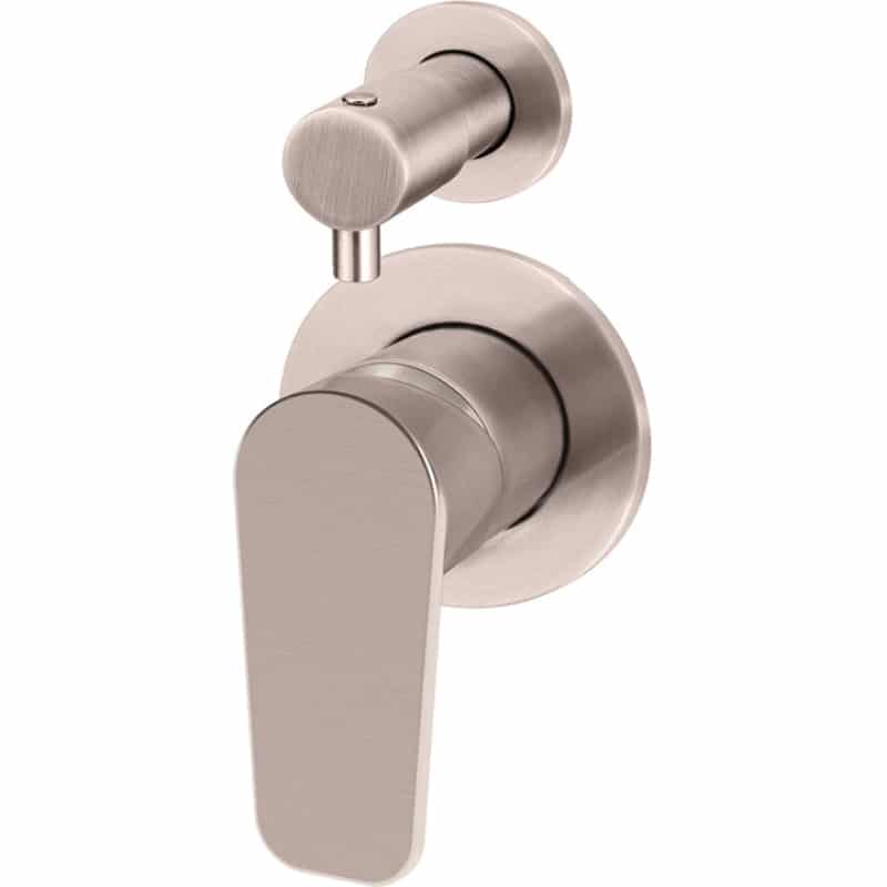 Round Finish Paddle Diverter Mixer - Champagne