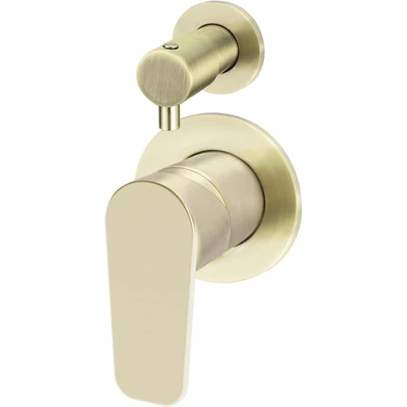 Round Finish Paddle Diverter Mixer - Tiger Bronze