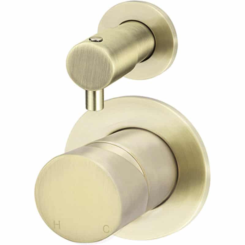 Round Finish Pinless Diverter Mixer - Tiger Bronze