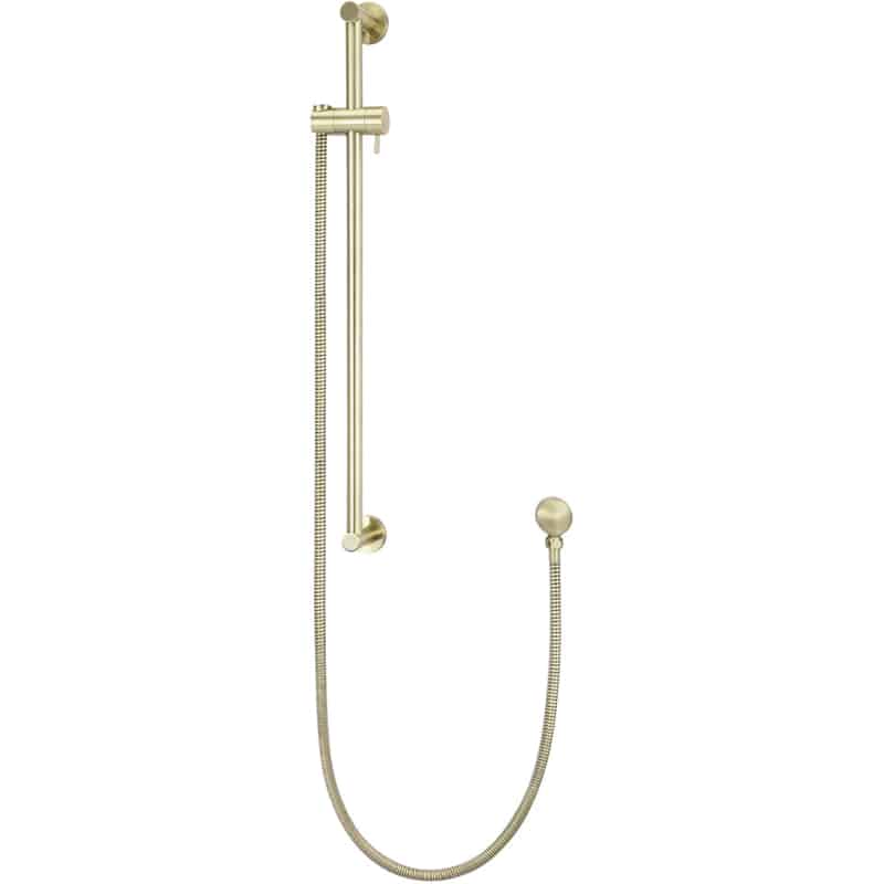 Rail Set with Hose (excludes Handshower) - Tiger Bronze