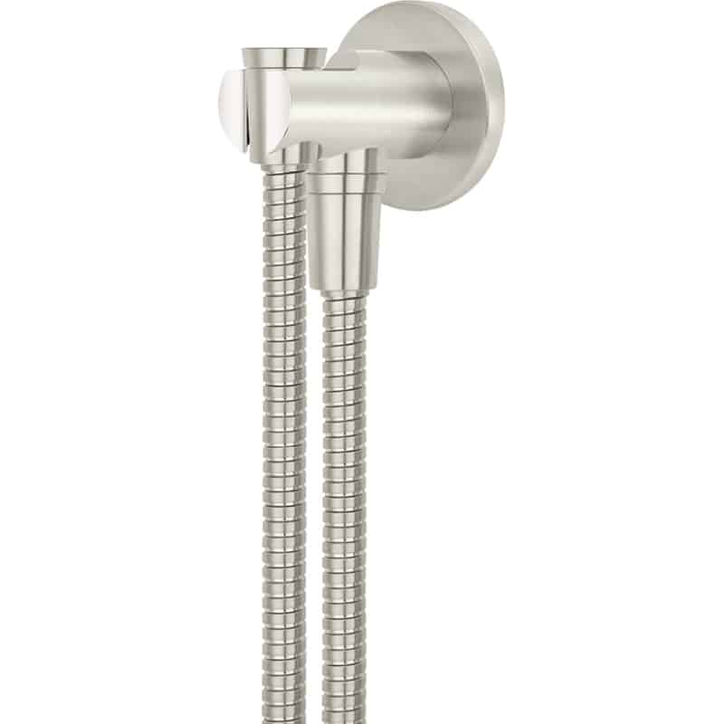 Bracket Set with Hose (excludes Handshower) - Brushed Nickel
